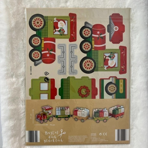 Advent Christmas Countdown Calendar German Basteł dich glücklich - Picture 3 of 5